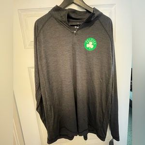 Boston Celtics charcoal gray pullover by Fanatics.  New with tags.